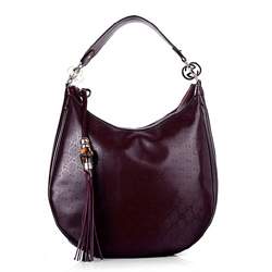 1:1 Gucci 232962 GG Twins Medium Hobo Bags-Purple Proof Material